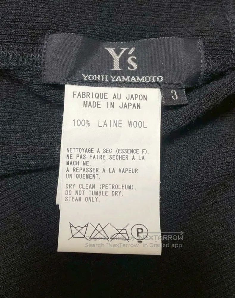 Yohji Yamamoto YOHJI YAMAMOTO Knit Cashmere Top with Front Tie Detail Size US L / EU 52-54 / 3 - 8 Thumbnail