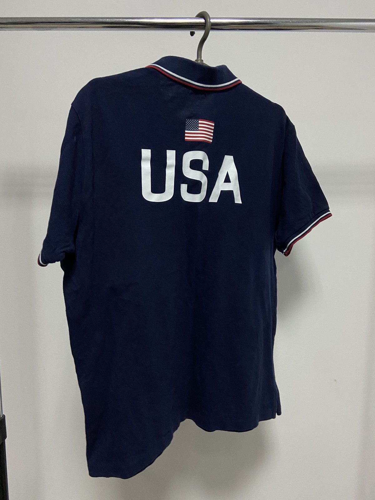 Polo Ralph Lauren USA big logo polo t shirt