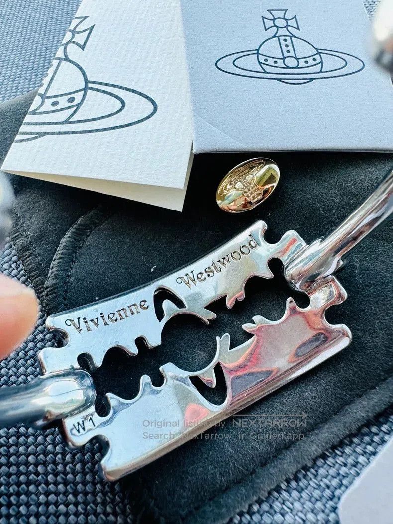 Vivienne Westwood Vivienne Westwood Silver Adjustable Bracelet. Size ONE SIZE - 8 Thumbnail