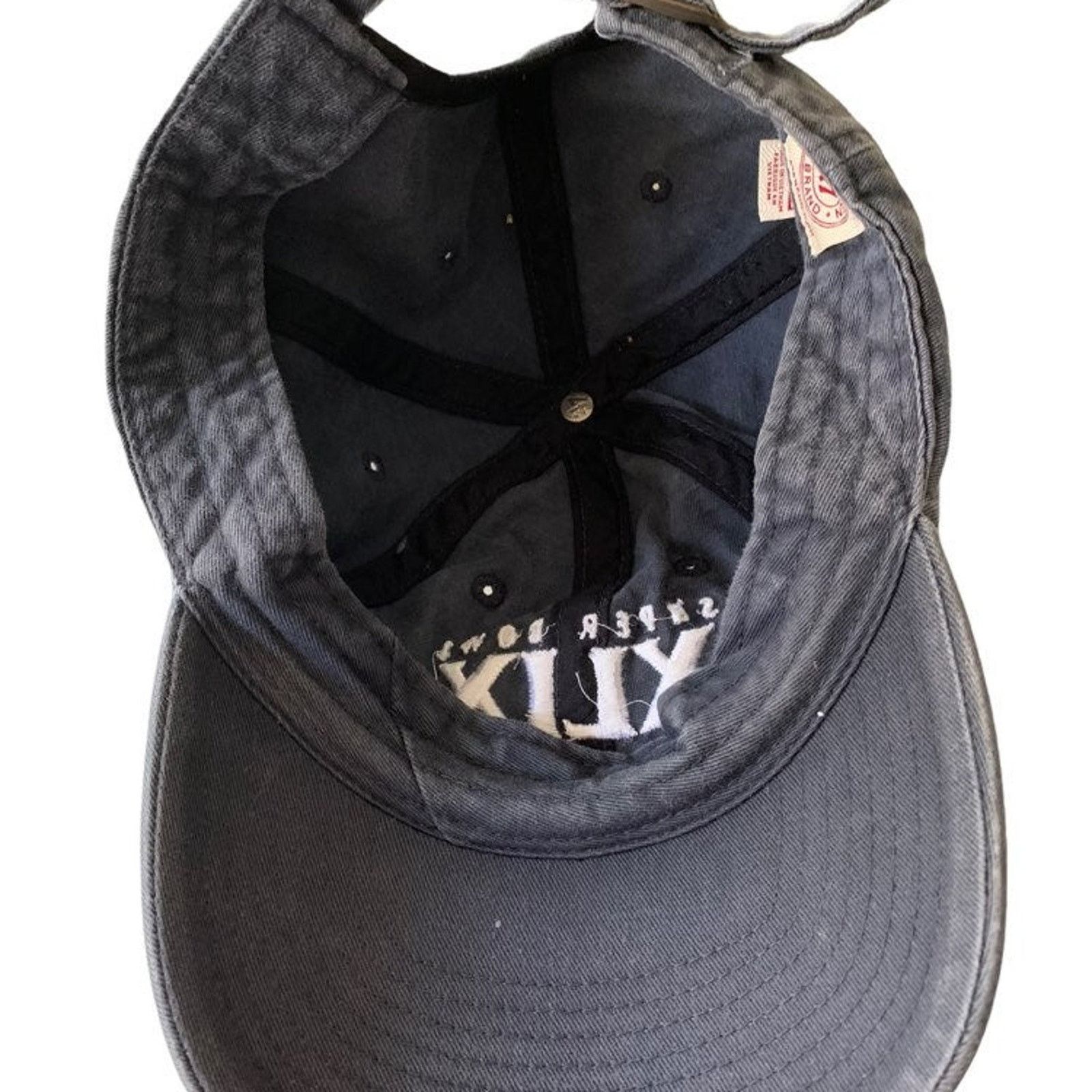 47 Brand Patriots Cap 47 Brand Super Bowl XLIX 49 Adjustable VTG Gray Size ONE SIZE - 7 Thumbnail
