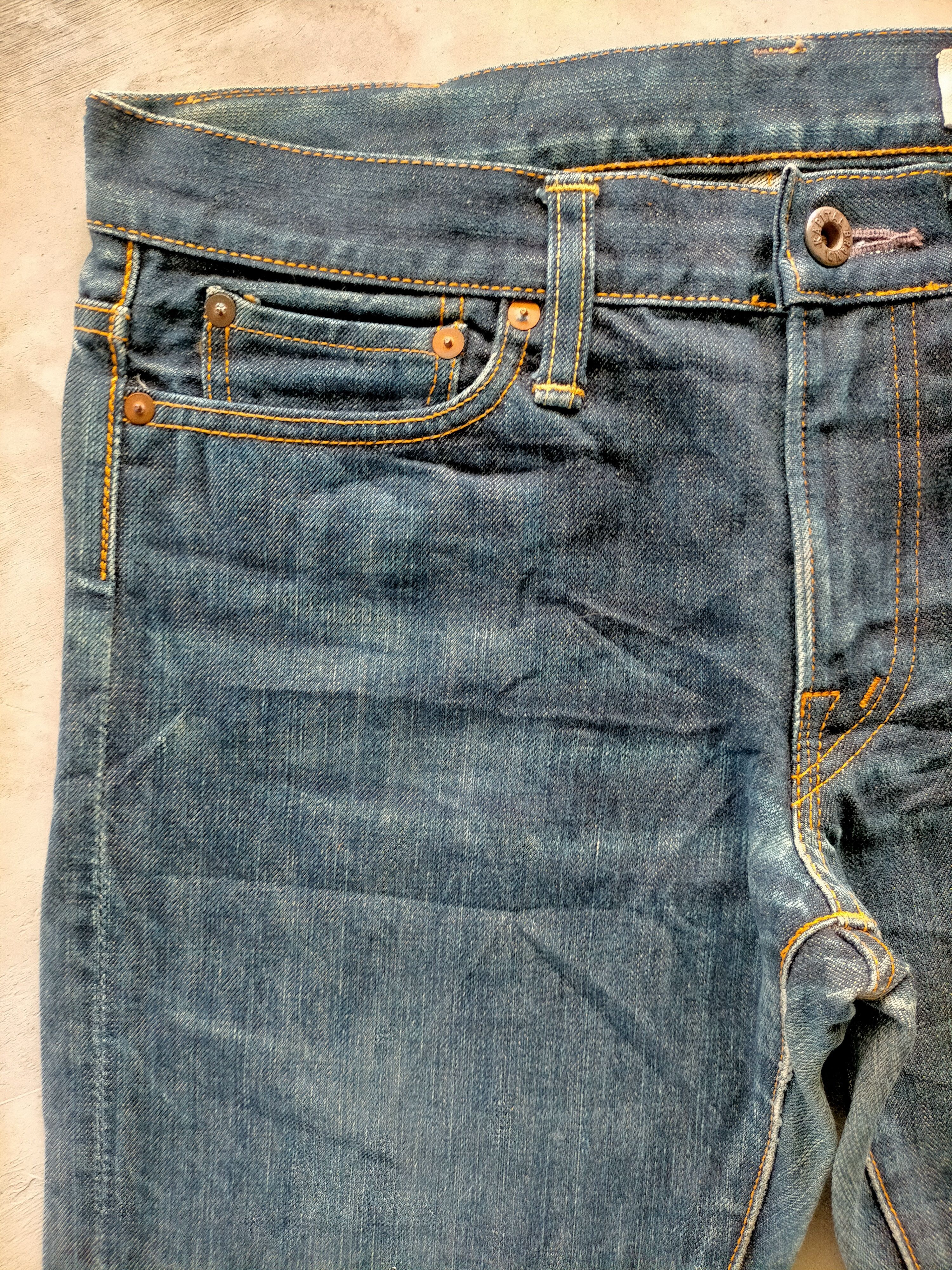 Kapital × Kapital Kountry Kapital 🇯🇵 Made in Japan Slim Denim Pants Size US 32 / EU 48 - 4 Thumbnail