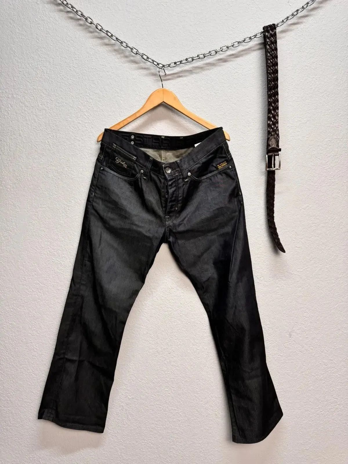 Vintage Junya Watanabe Style G Star raw Bondage Cargo Pans Size US 32 / EU 48 - 12 Thumbnail