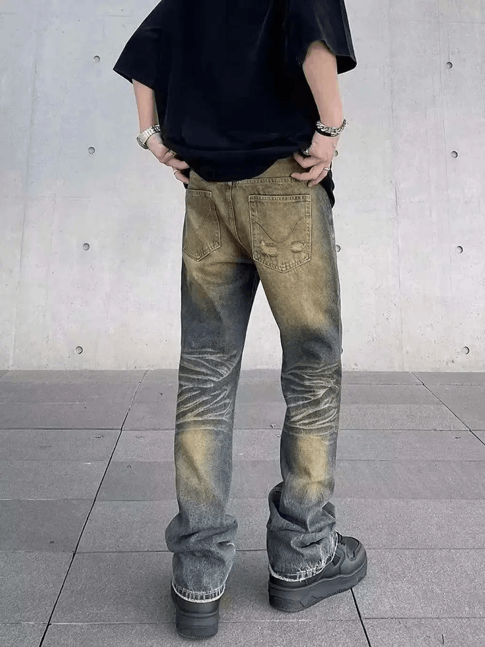 Japanese Brand × Vintage Vintage Style Mud Dye Blue Jeans Size US 30 / EU 46 - 7 Thumbnail