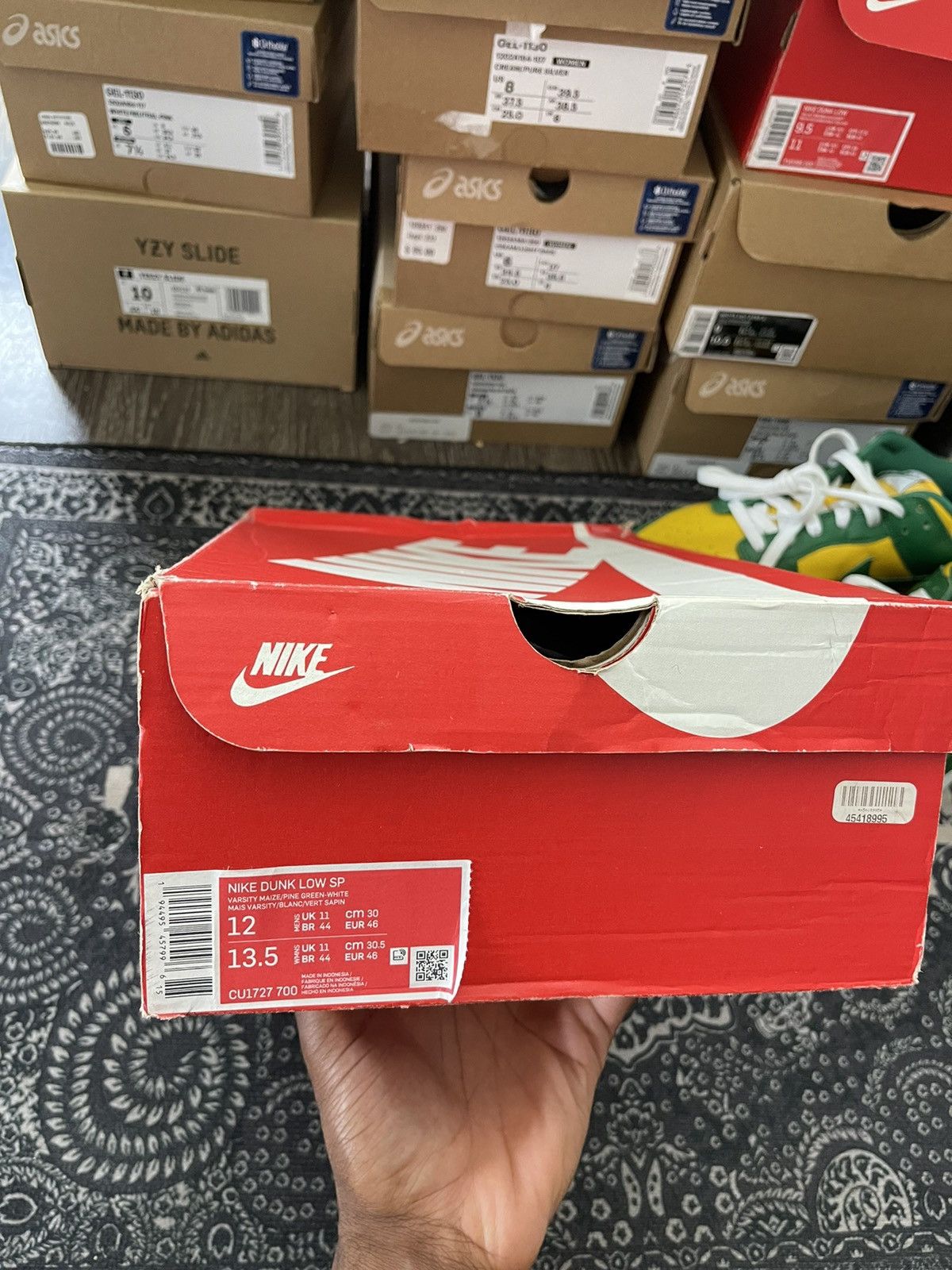 Nike Nike Dunk Low ‘Brazil’ Size US 10.5 / EU 43-44 - 8 Thumbnail