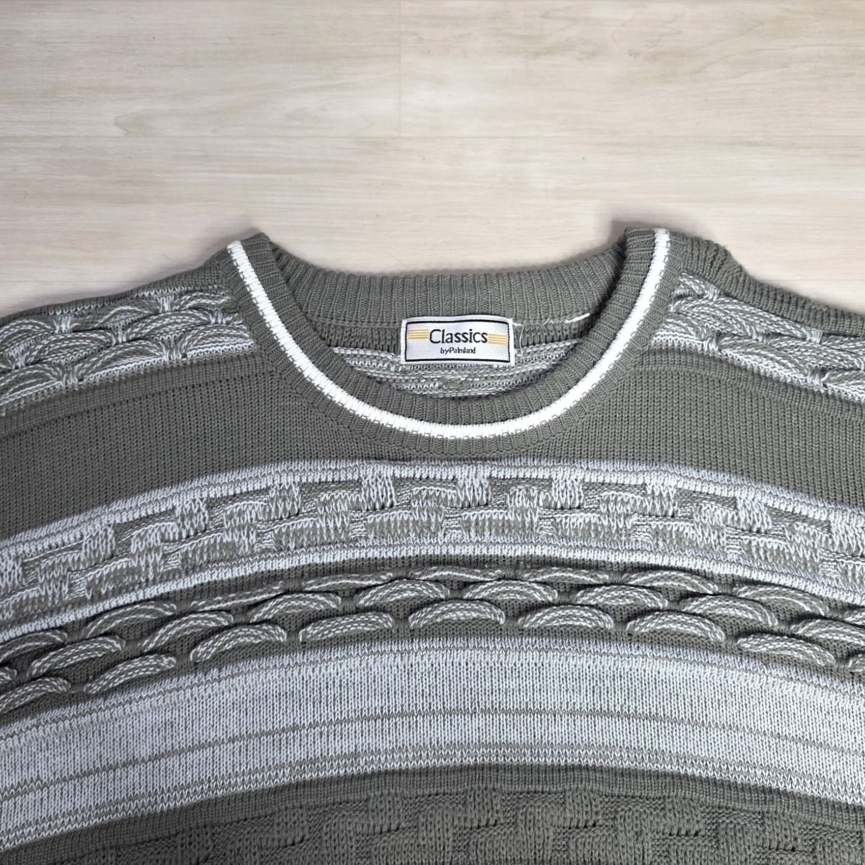 Coogi Vintage Classics By Palmland Coogi Style Textured Sweater Mens - 2XL Size US XXL / EU 58 / 5 - 4 Thumbnail