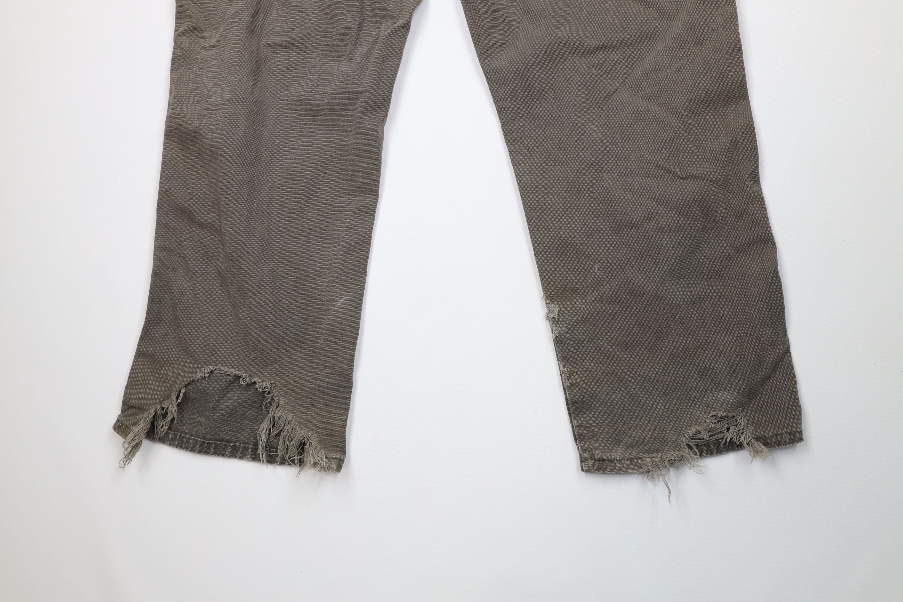 Dickies Vintage Dickies Spell Out Wide Leg Canvas Dungaree Pants Size US 42 / EU 58 - 14 Thumbnail