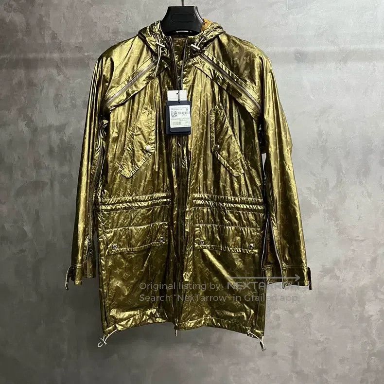 Other Louis Vuitton Gold Print Full Print Lightweight Drawstring Size XXS / US 00 / IT 34 - 1 Thumbnail
