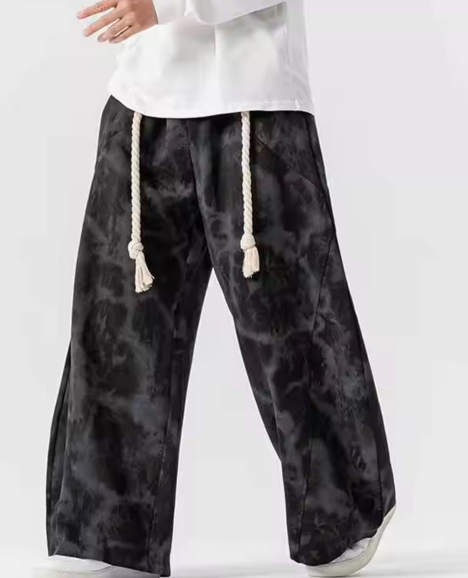 Japanese Brand Baggy rope lace sweats Size US 29 - 5 Thumbnail