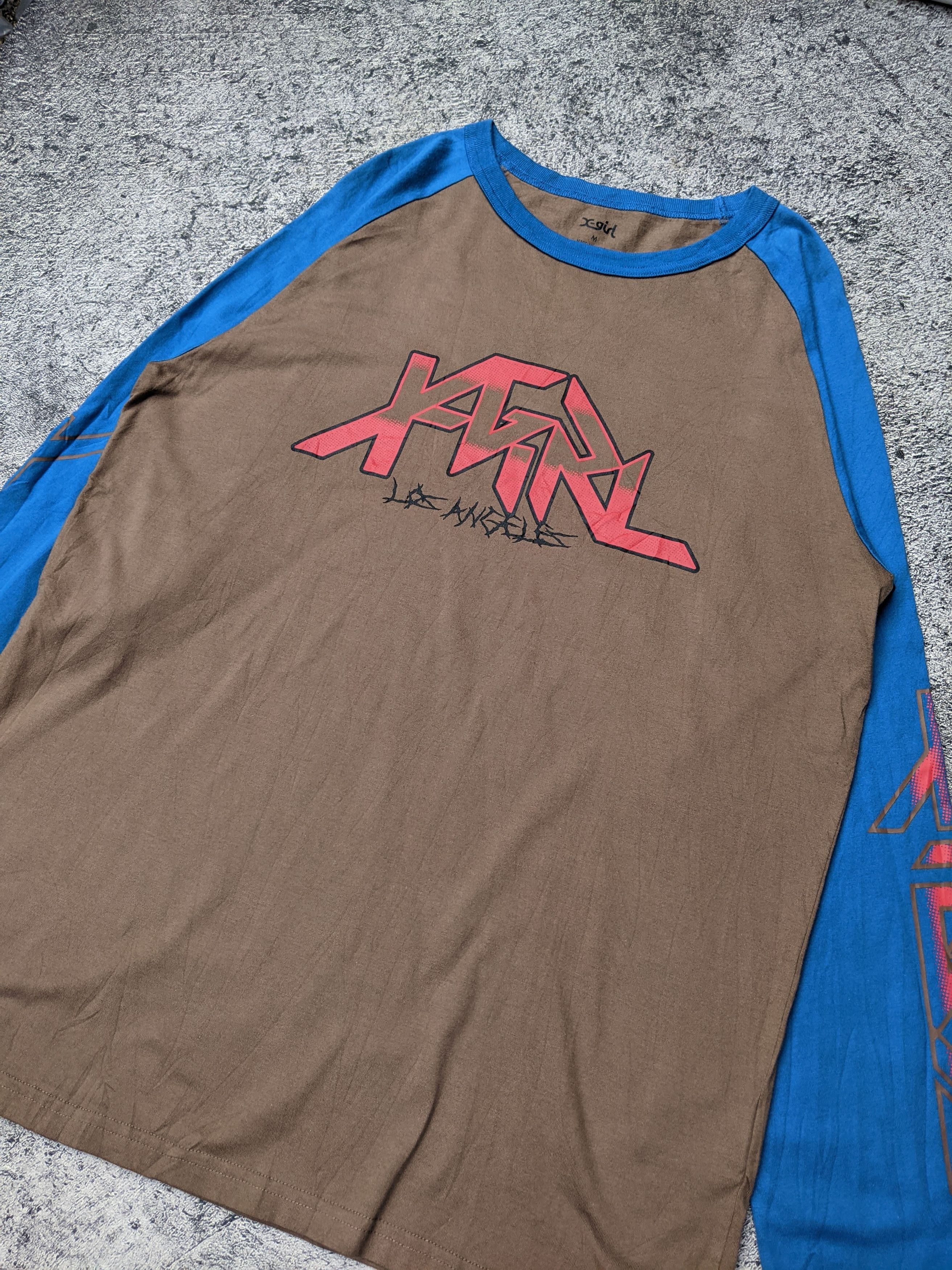 Japanese Brand X Girl Metal Logo L/S T shirt Size US M / EU 48-50 / 2 - 4 Thumbnail