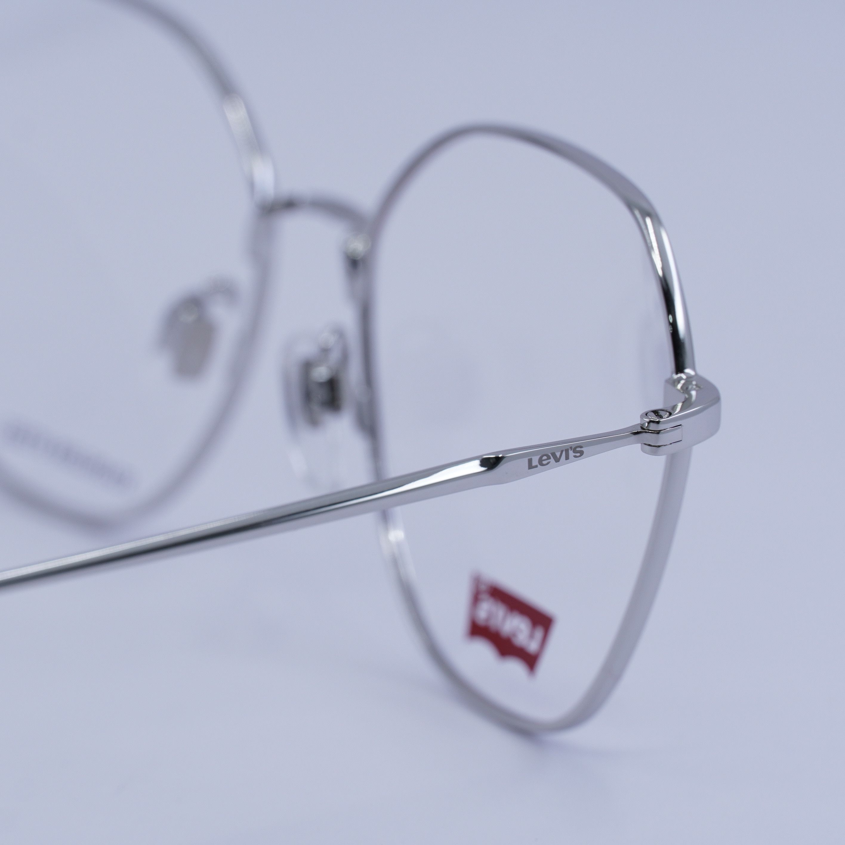 Levi's Levis LV5038 0010 00 Sunglasses Palladium 54mm Geometric Size ONE SIZE - 10 Thumbnail