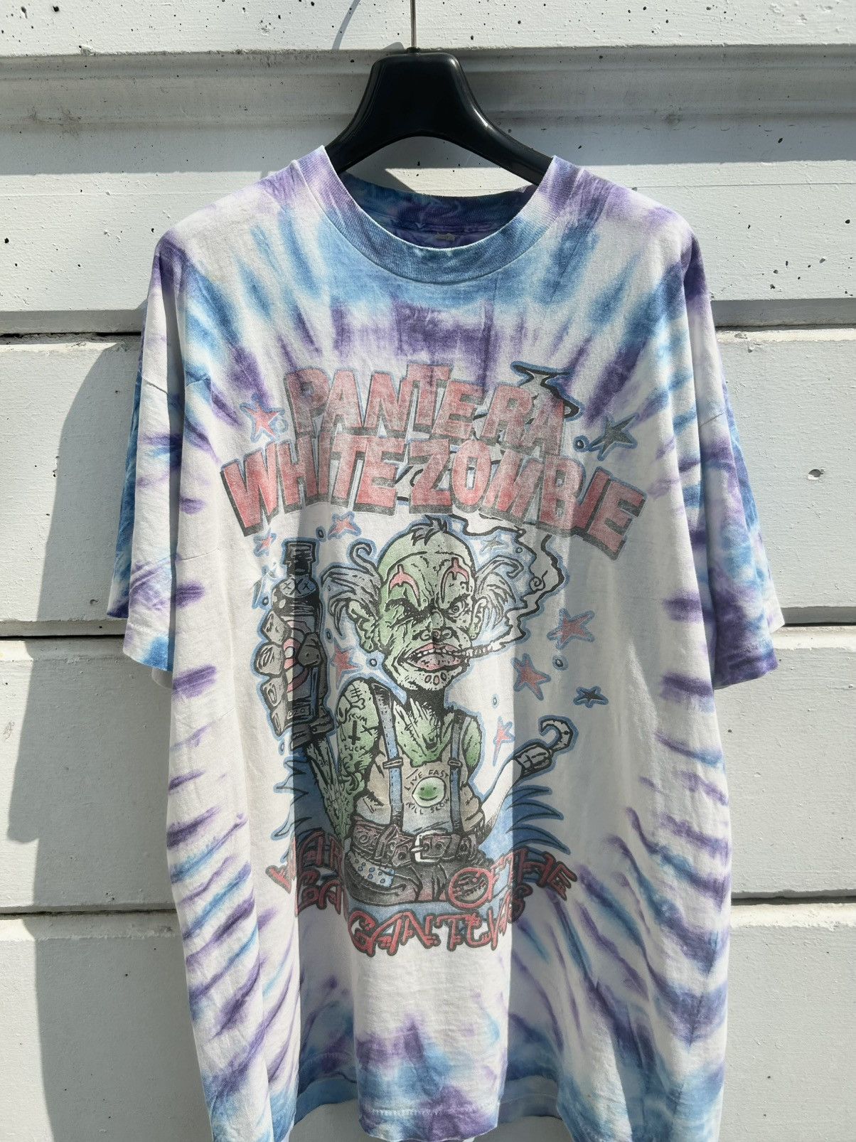 Band Tees × Vintage Vintage White Zombie Pantera War of the gargantuas 1996 Size US XL / EU 56 / 4 - 3 Thumbnail