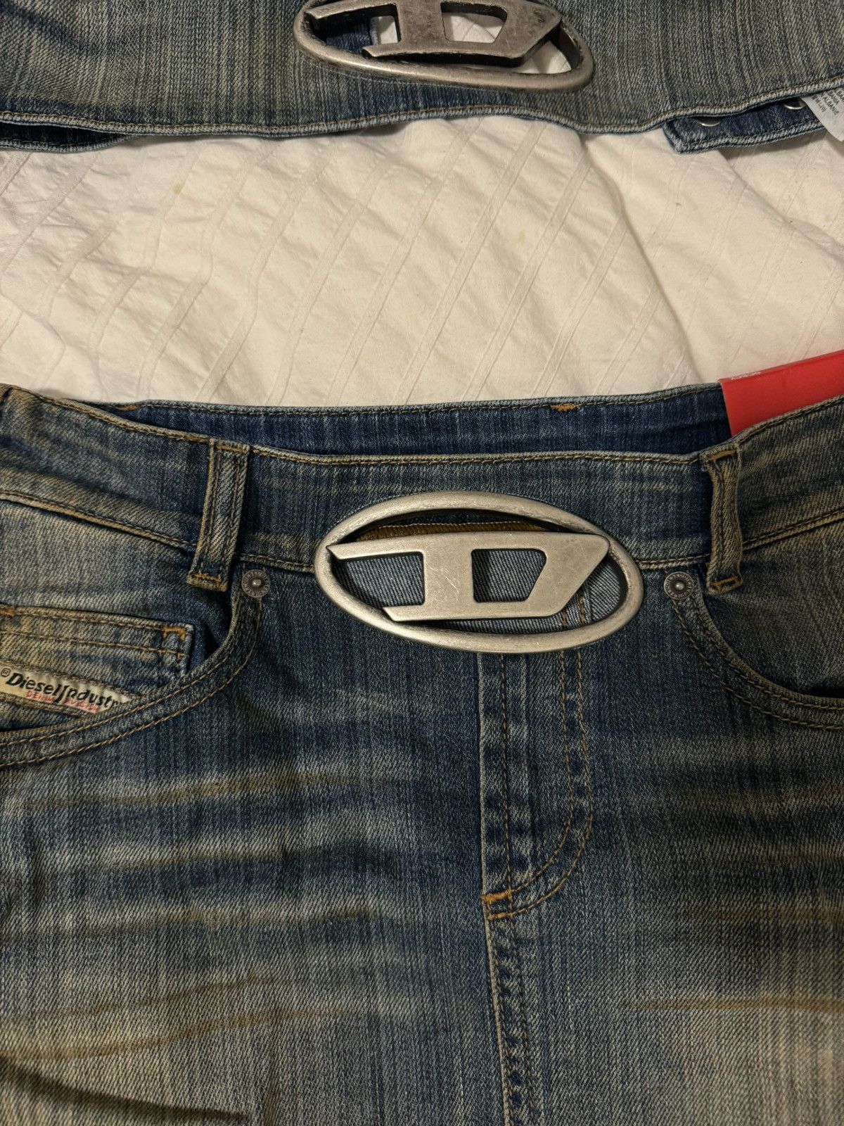 Diesel Diesel denim mini skirt and top set Size S / US 4 / IT 40 - 3 Thumbnail