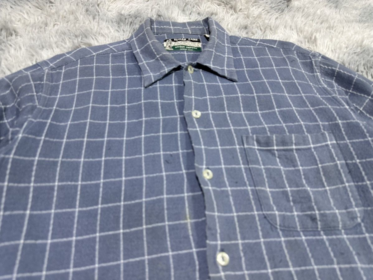 Sugar Cane 🔥Vintage Sugar Cane Shirt Plaid Long Sleeve Size US L / EU 52-54 / 3 - 5 Thumbnail