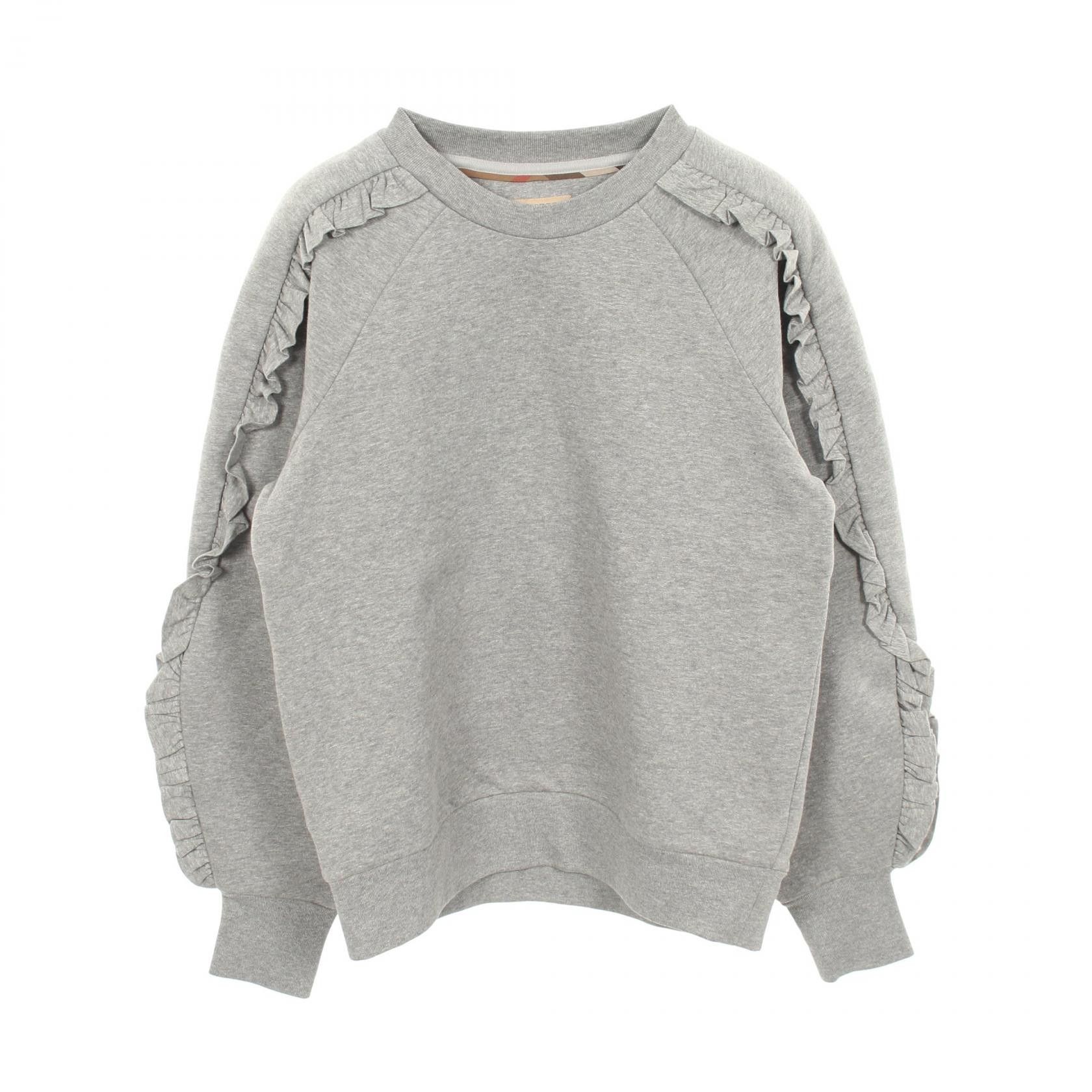 Burberry Burberry Burberry Frill Cotton Polyester Sweatshirt Textile Sweatshirts & Hoodies DUTY FREE for USA Size ONE SIZE - 1 Thumbnail