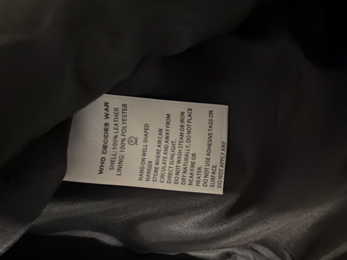 Who Decides War Who Decides War Patched Leather Arch Embroidered Pants Size US 36 / EU 52 - 6 Thumbnail