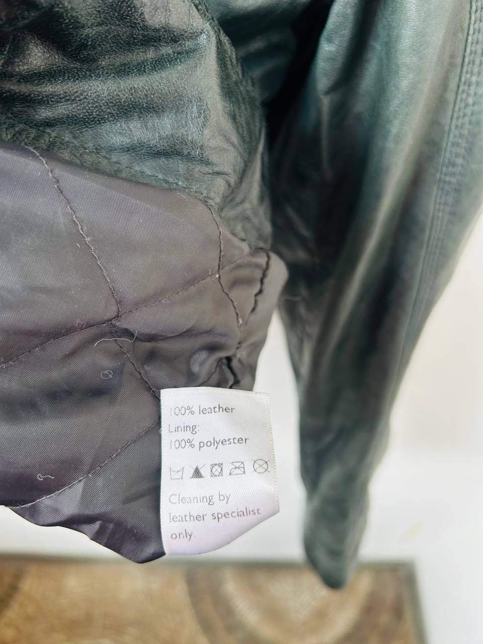 Leather John Lewis leather bomber #221 Size US M / EU 48-50 / 2 - 3 Thumbnail
