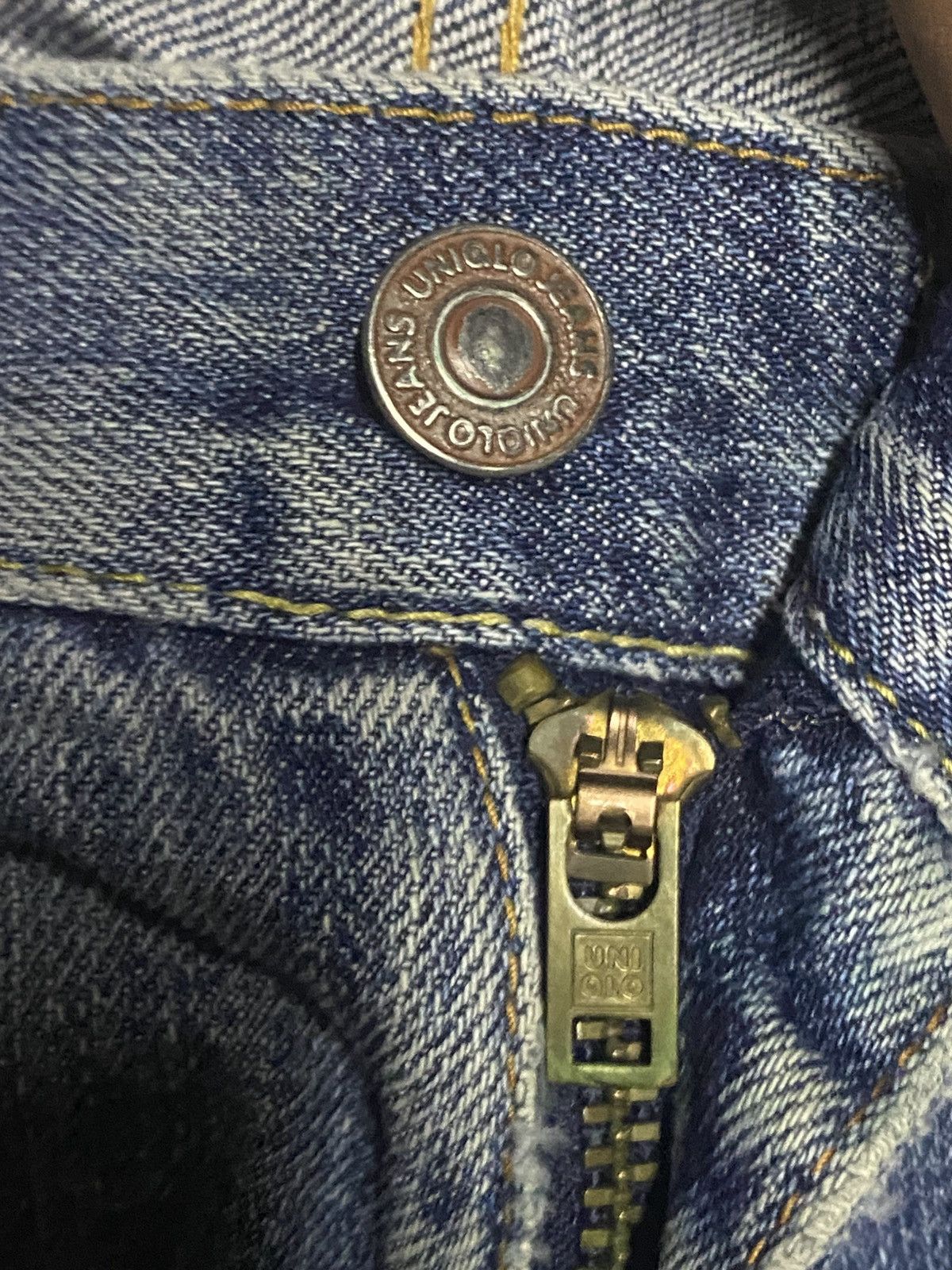 Uniqlo Vintage Japanese Brand Uniqlo S002 Faded Distressed Baggy Size US 36 / EU 52 - 10 Thumbnail