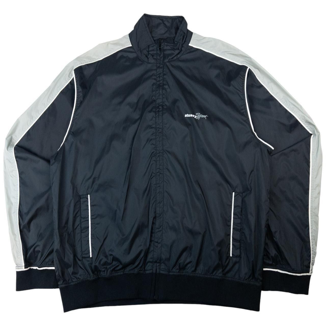 Stussy Vintage Stussy Sport Zip Up Jacket Size XL Size US XL / EU 56 / 4 - 1 Thumbnail