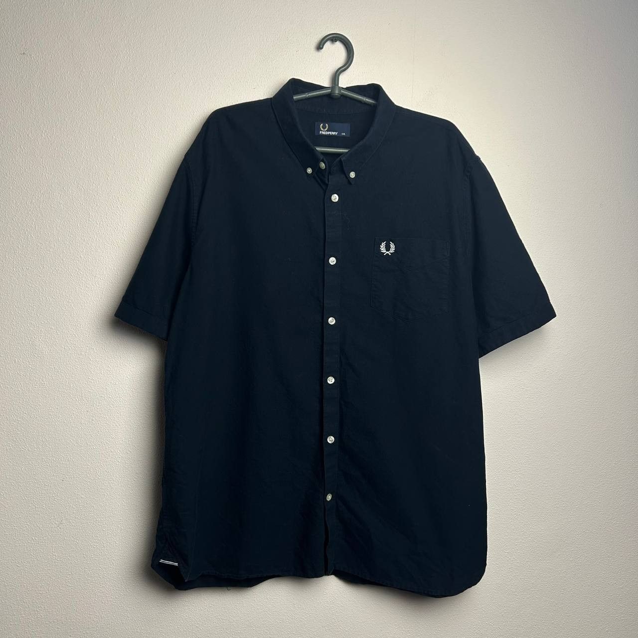 Fred Perry Mens Fred Perry Small logo basic streetwear button shirt Size US XXL / EU 58 / 5 - 1 Thumbnail