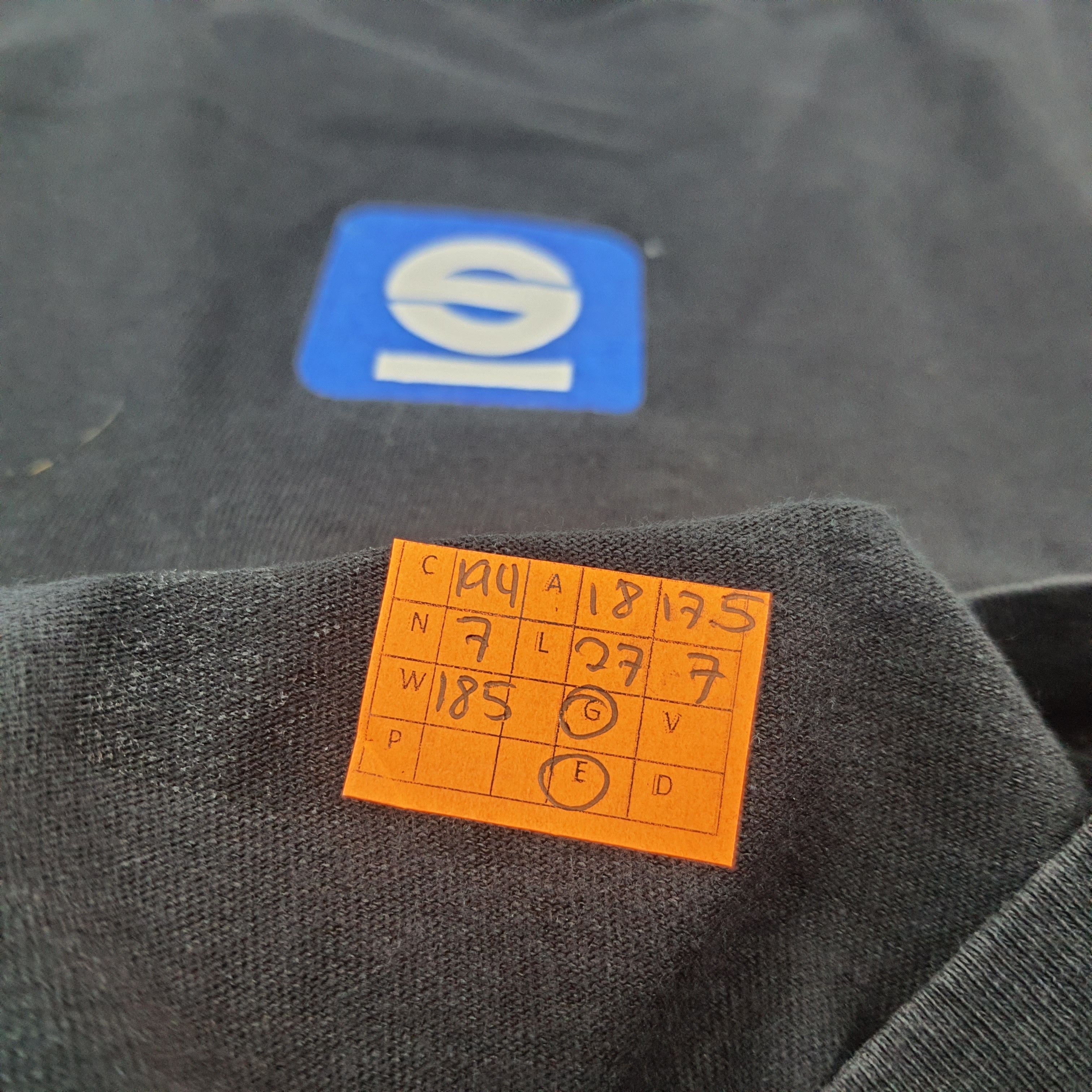 Vintage Vintage SPARCO Meter Italian Racing Motorsports Brand Tshirt Size US S / EU 44-46 / 1 - 7 Thumbnail
