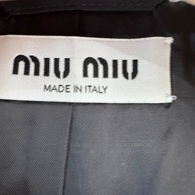 Miu Miu Miu Miu 38 Dark blue vest Size US M / EU 48-50 / 2 - 5 Thumbnail