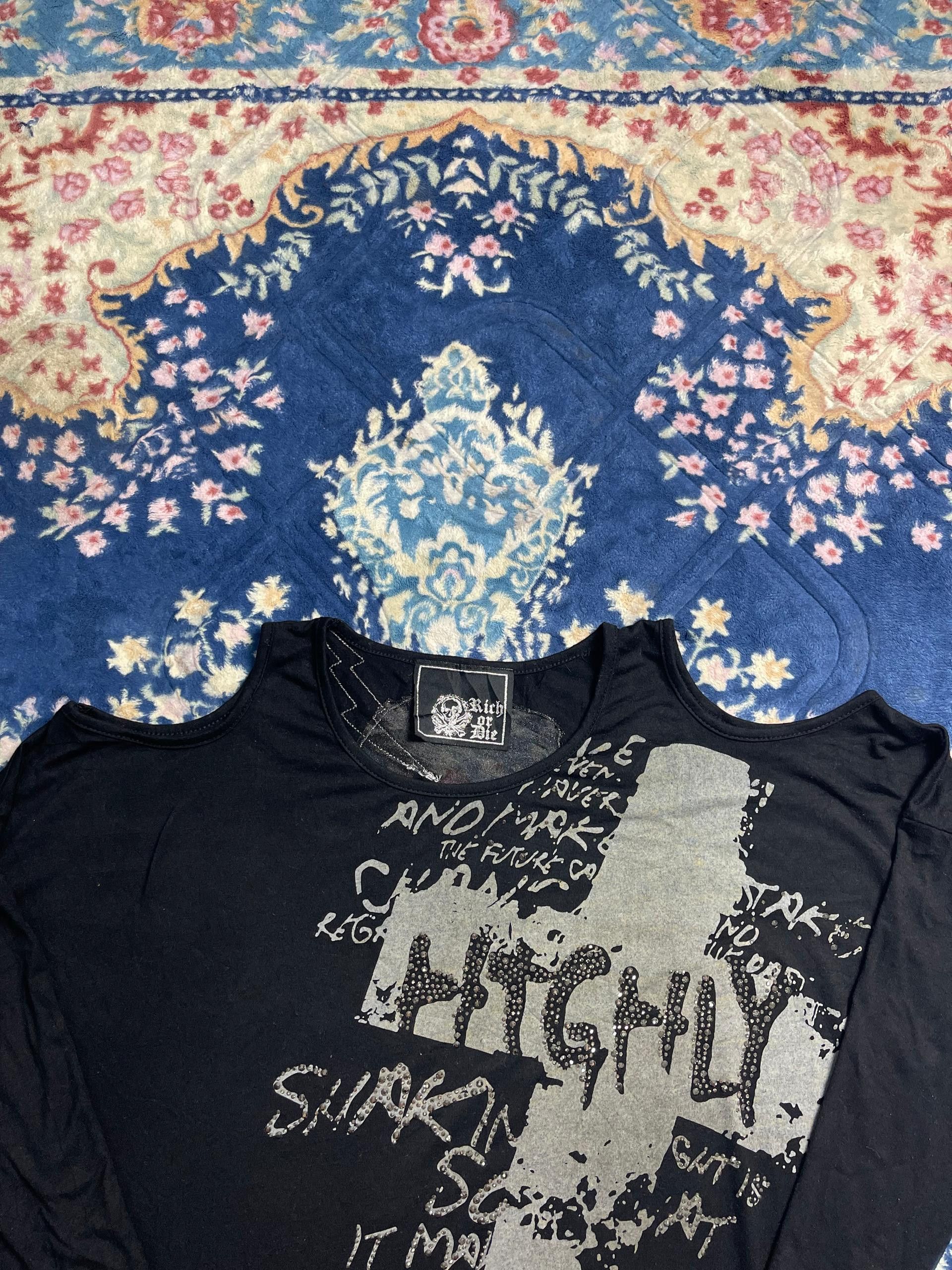 Vintage Rich Or Die x Skull Size ONE SIZE - 5 Thumbnail