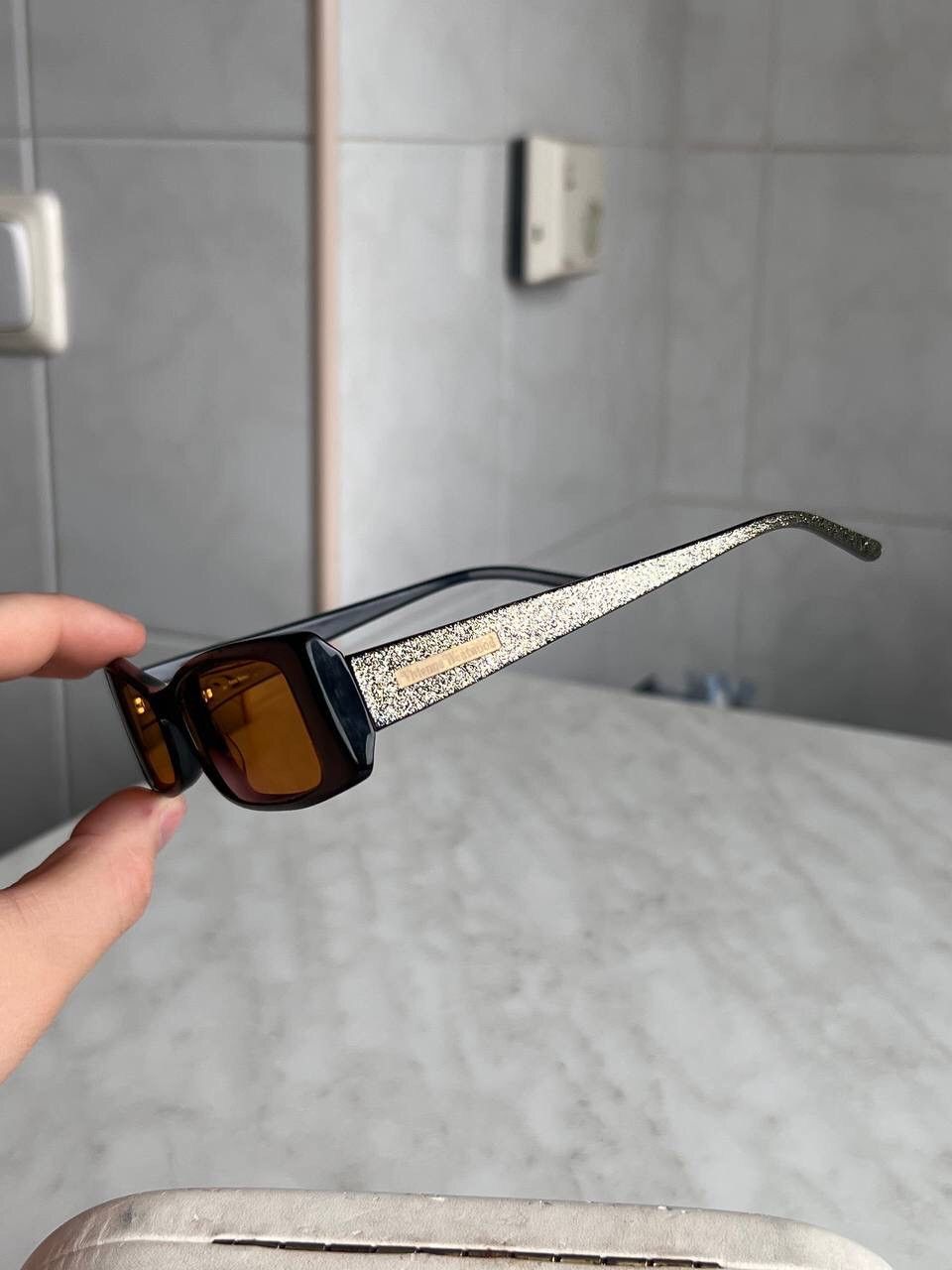 Vivienne Westwood Vivienne Westwood Vintage Shine Glitter Frame Eyeglasses Y2K Size ONE SIZE - 17 Thumbnail