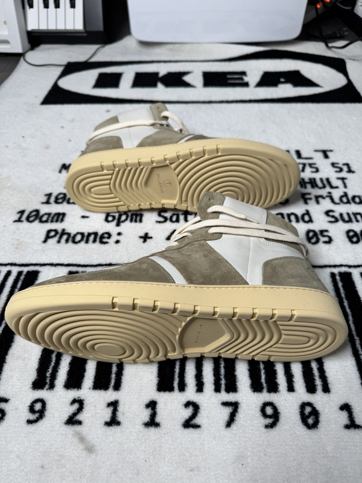Collegium Collegium Pillar Destroyer High Richie Le “Sage Suede” Size US 11 / EU 44 - 2 Thumbnail