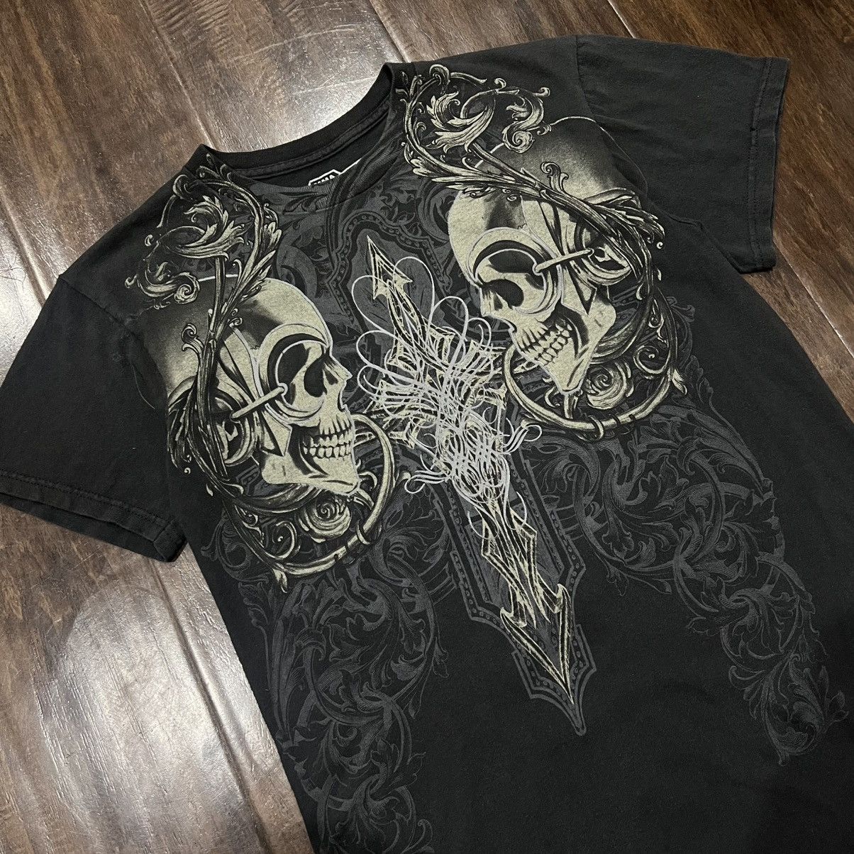 Other MMA Elite Skull Cross Graphic Tee Black – Size S Size US S / EU 44-46 / 1 - 1 Thumbnail