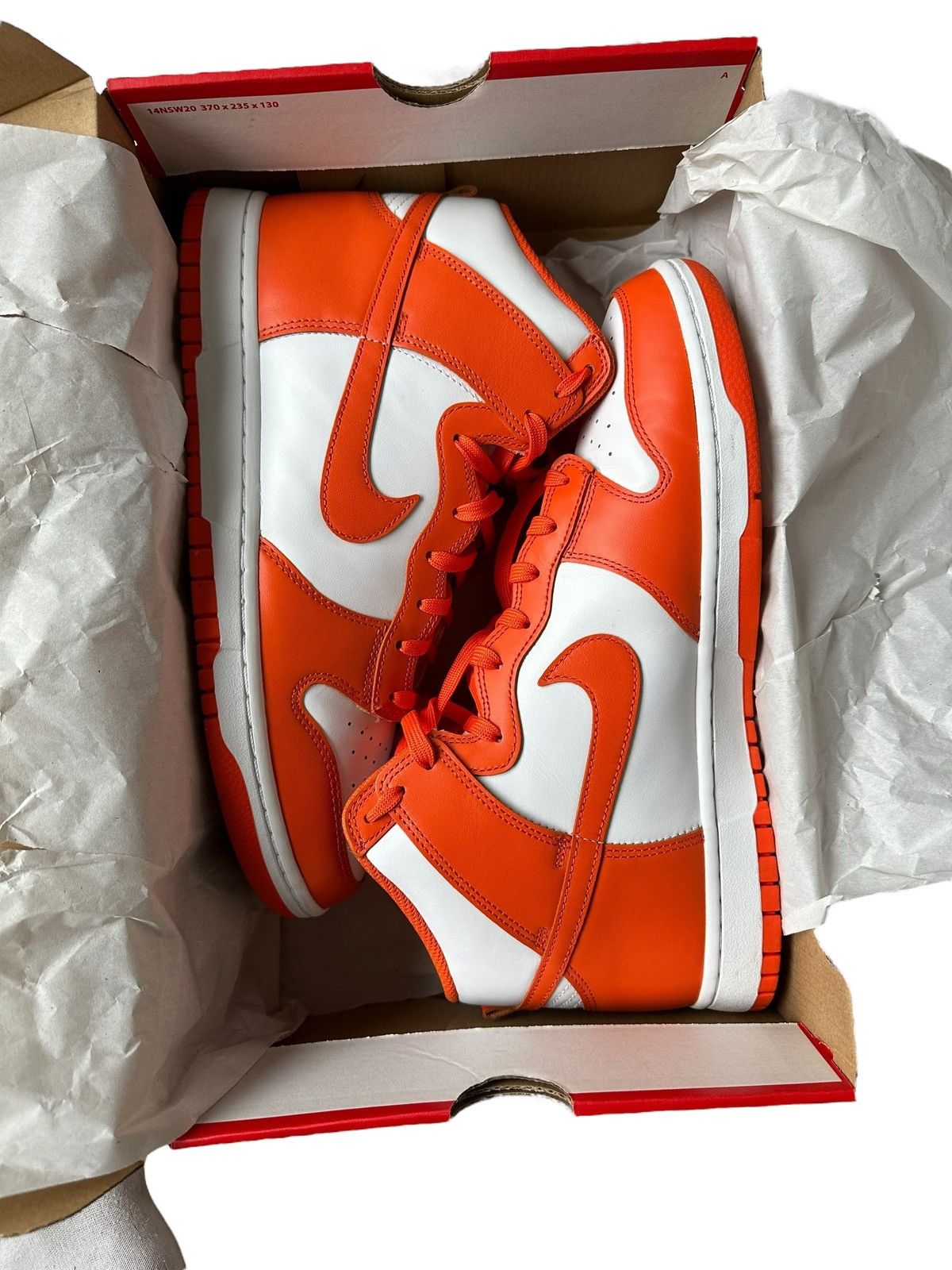 Nike Nike Dunk High Syracuse Size US 12 / EU 45 - 2 Thumbnail