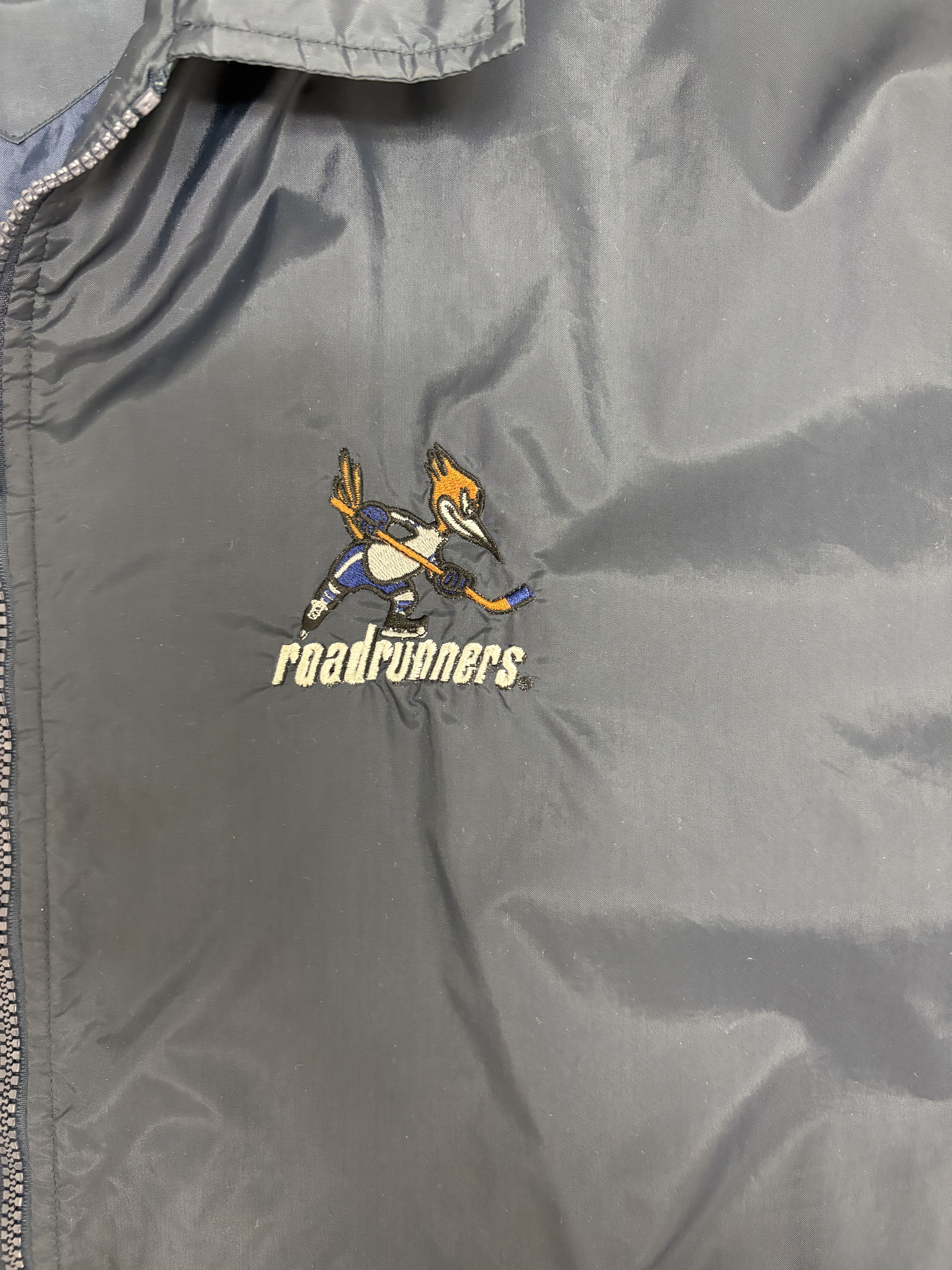 Vintage Phoenix Roadrunners Vintage Blue Windbreaker Jacket Size US XXL / EU 58 / 5 - 2 Thumbnail