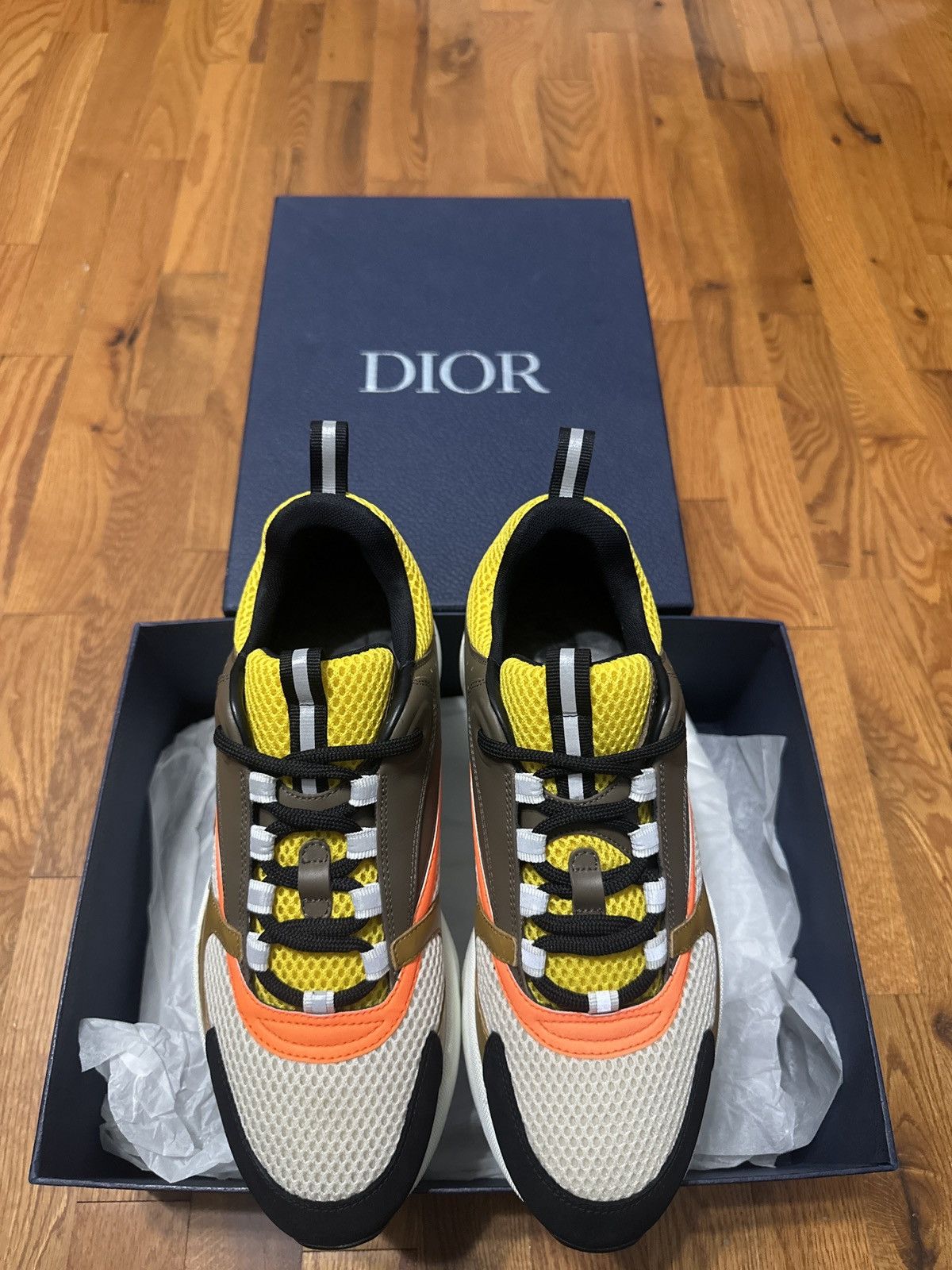 Dior Dior B22 Ebony Camel Size US 9 / EU 42 - 15 Thumbnail