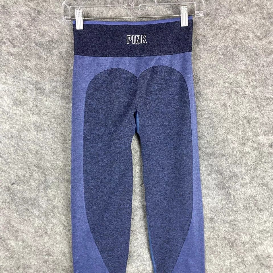 Pink Victoria's Secret PINK Leggings Seamless Women's Capri S Size 24" / US 00 / IT 34 - 6 Thumbnail