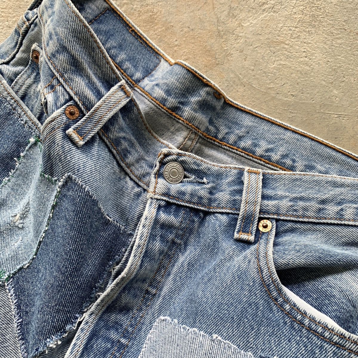 Junya Watanabe × Levi's ‼️BINDING NOW‼️Patchwork Jeans Size 30" / US 8 / IT 44 - 5 Thumbnail