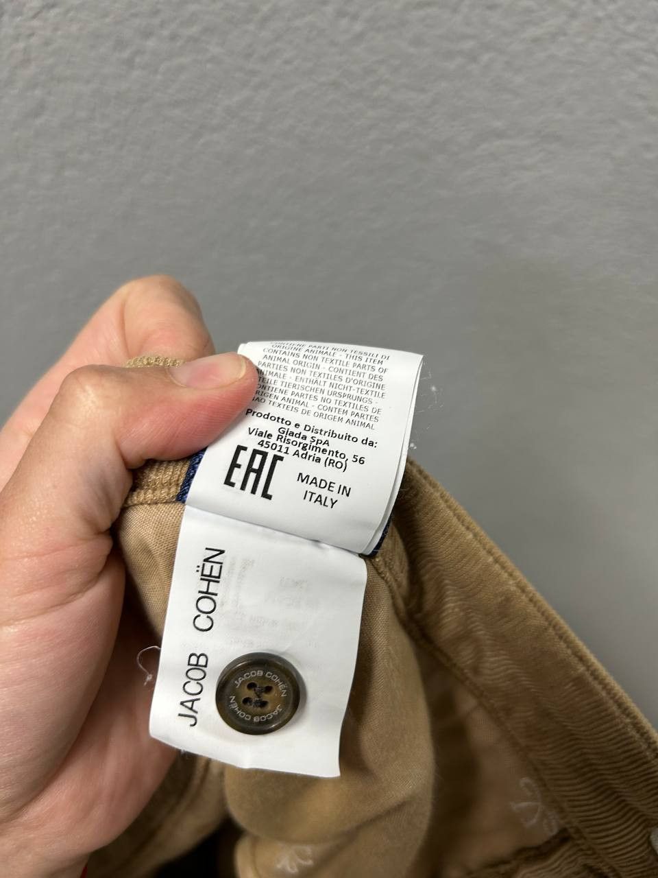 Jacob Cohen Jacob Cohen Marina womens corduroy pant W 31 made in Italy Size 31" - 14 Thumbnail