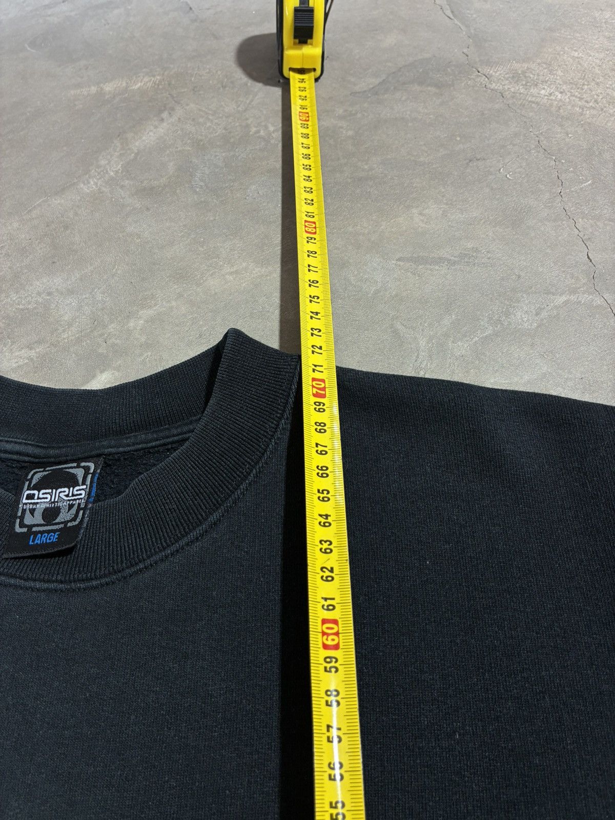 Osiris Osiris skull crewneck sweatshirt black L y2k skateboarding Size US L / EU 52-54 / 3 - 8 Thumbnail