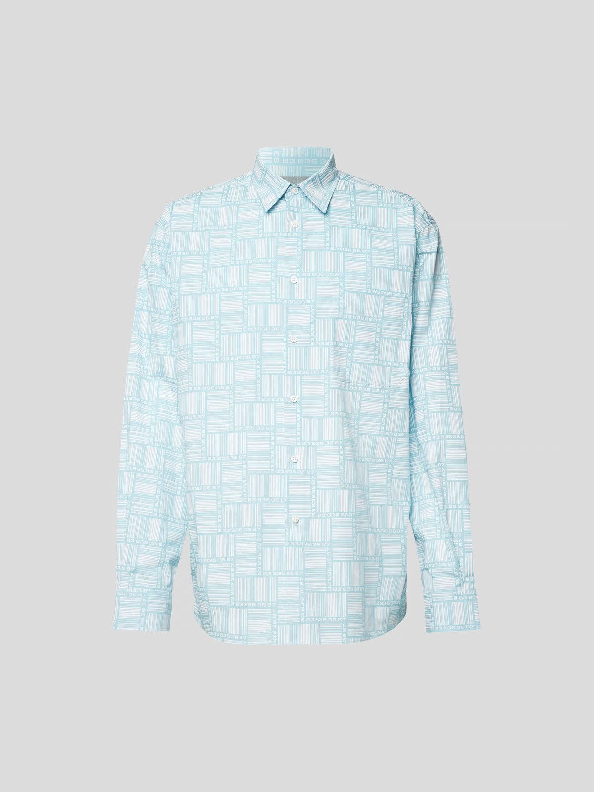 Vetements o1y0924 Shirt in Sky Blue Size US L / EU 52-54 / 3 - 1 Thumbnail