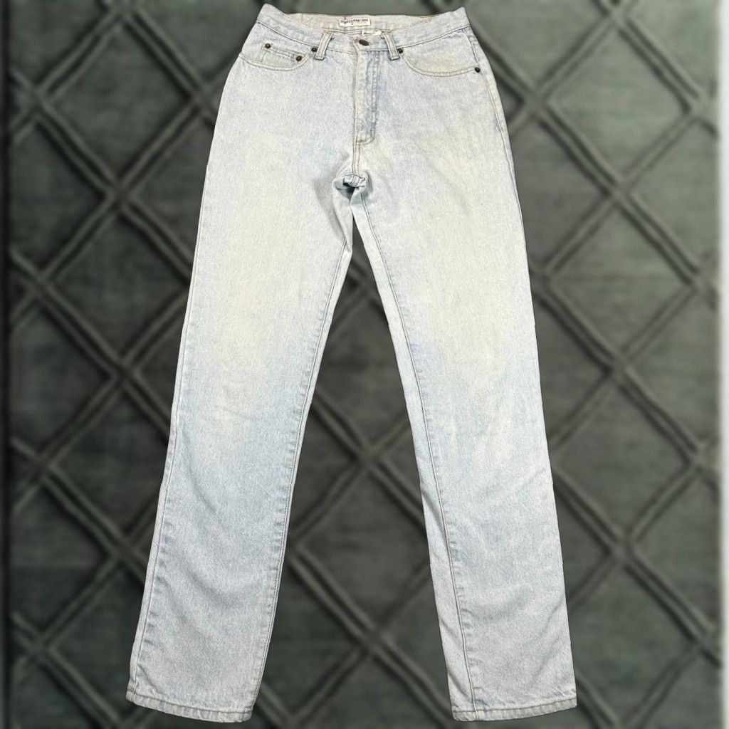 Guess GUESS Jeans 28 x 33 Light Wash High Rise 5-Pocket Denim Relaxed Men Shirt? Size US 28 / EU 44 - 1 Thumbnail