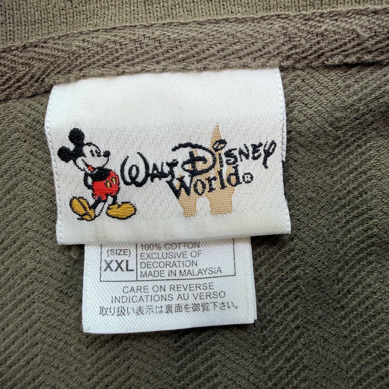 Disney Vintage Disney World Tigger Embroidered Polo Shirt XXL Green Size US XXL / EU 58 / 5 - 5 Thumbnail