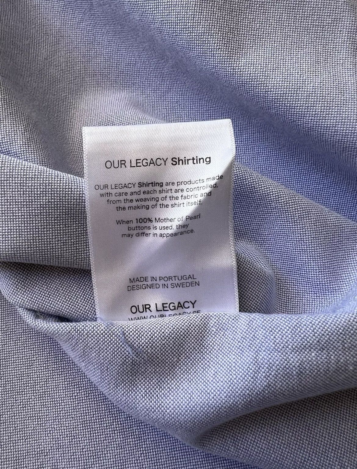 Our Legacy OUR LEGACY Oxford Men’s Button Down Shirt Size US S / EU 44-46 / 1 - 4 Thumbnail