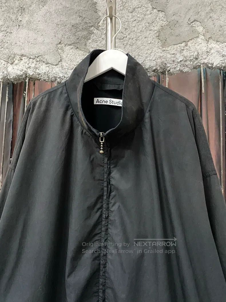 Acne Studios Acne Studios 1996 water-washed distressed lettering zipper Size US M / EU 48-50 / 2 - 4 Thumbnail