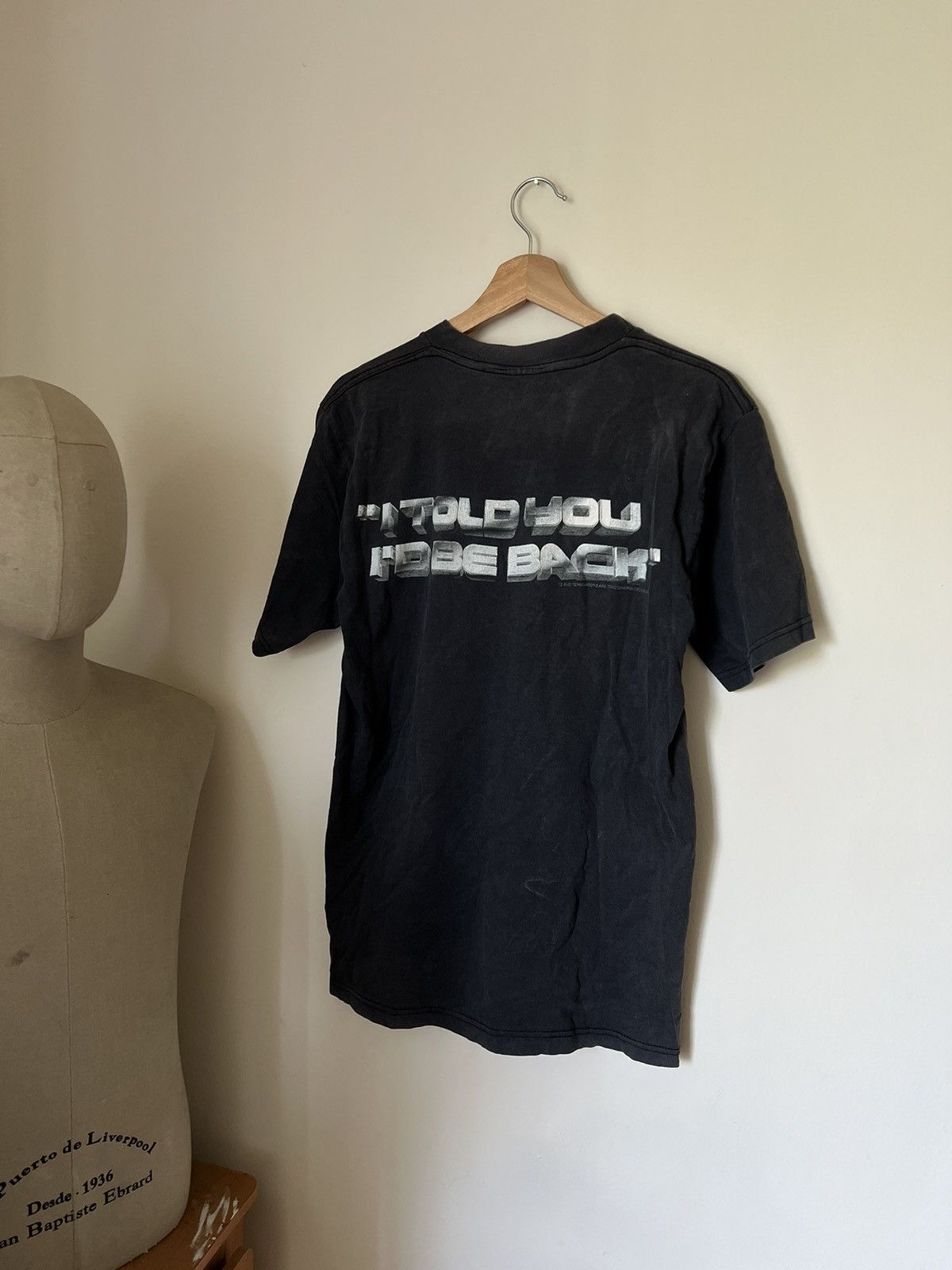 Universal Studios 1991 Terminator 2 I Told You I’d be Back Promo Tee Size US M / EU 48-50 / 2 - 2 Thumbnail