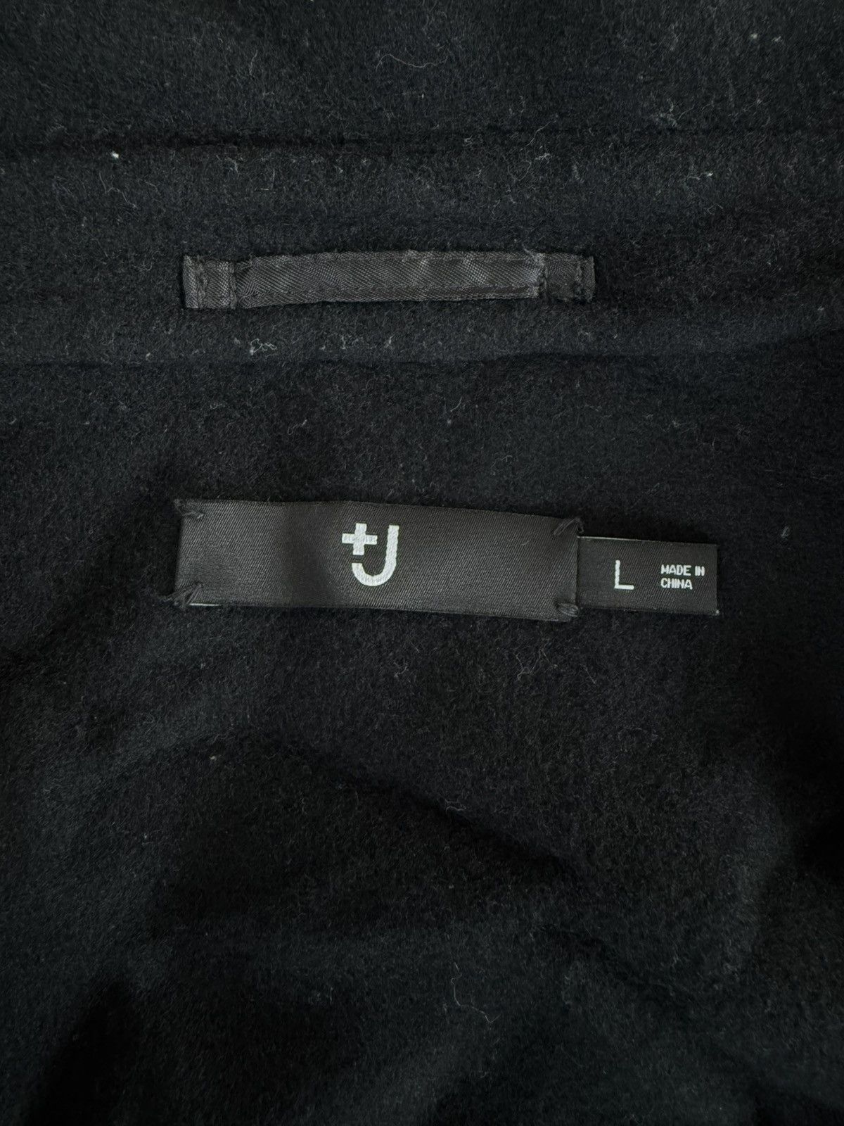 Jil Sander × Uniqlo BINDING ACCEPT JIL SANDER OVERSIZED STYLE BLACK JACKET Size US L / EU 52-54 / 3 - 5 Thumbnail