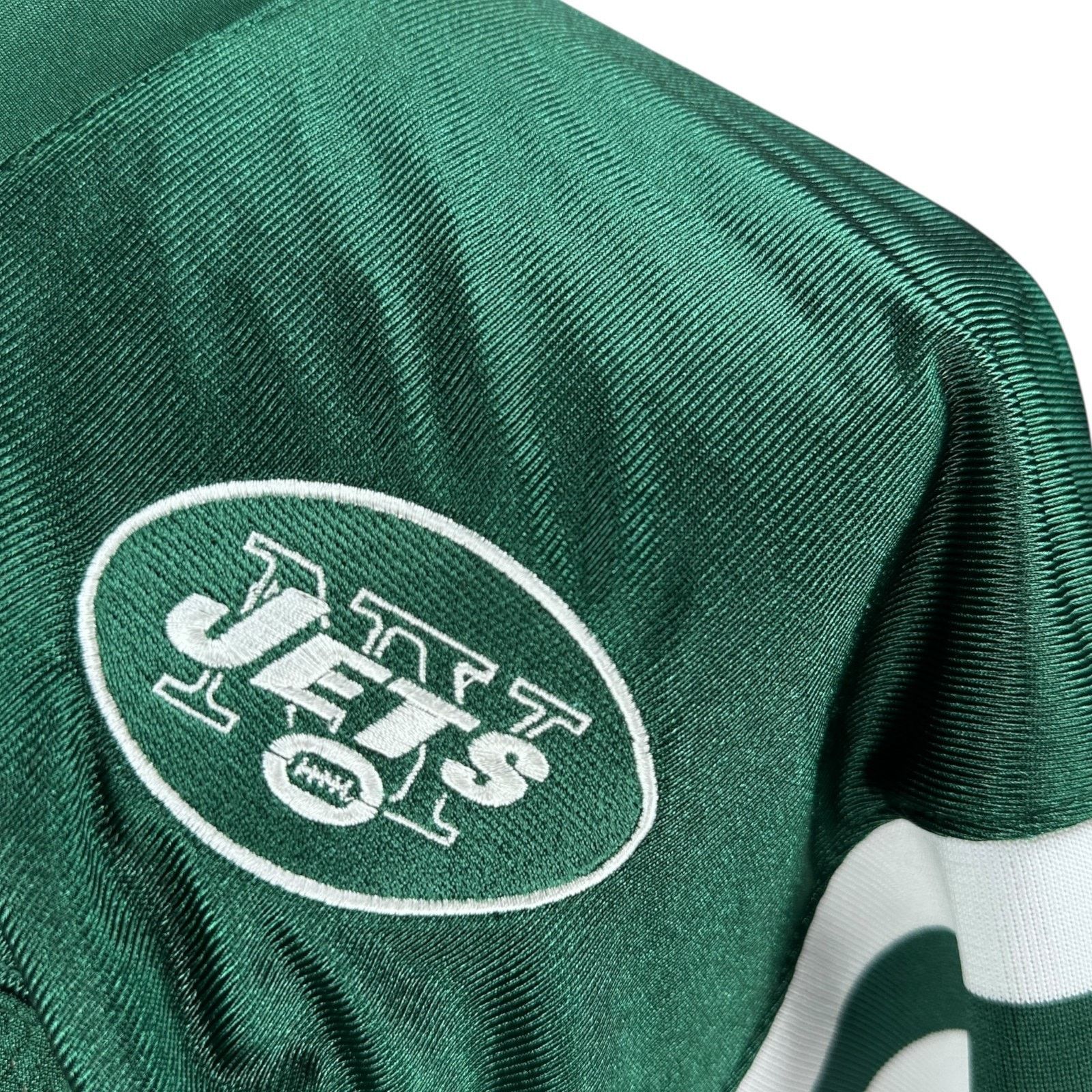 Reebok Reebok NY Jets Thomas Jones Jersey Mens 50 Green Stitched Size US XL / EU 56 / 4 - 4 Thumbnail