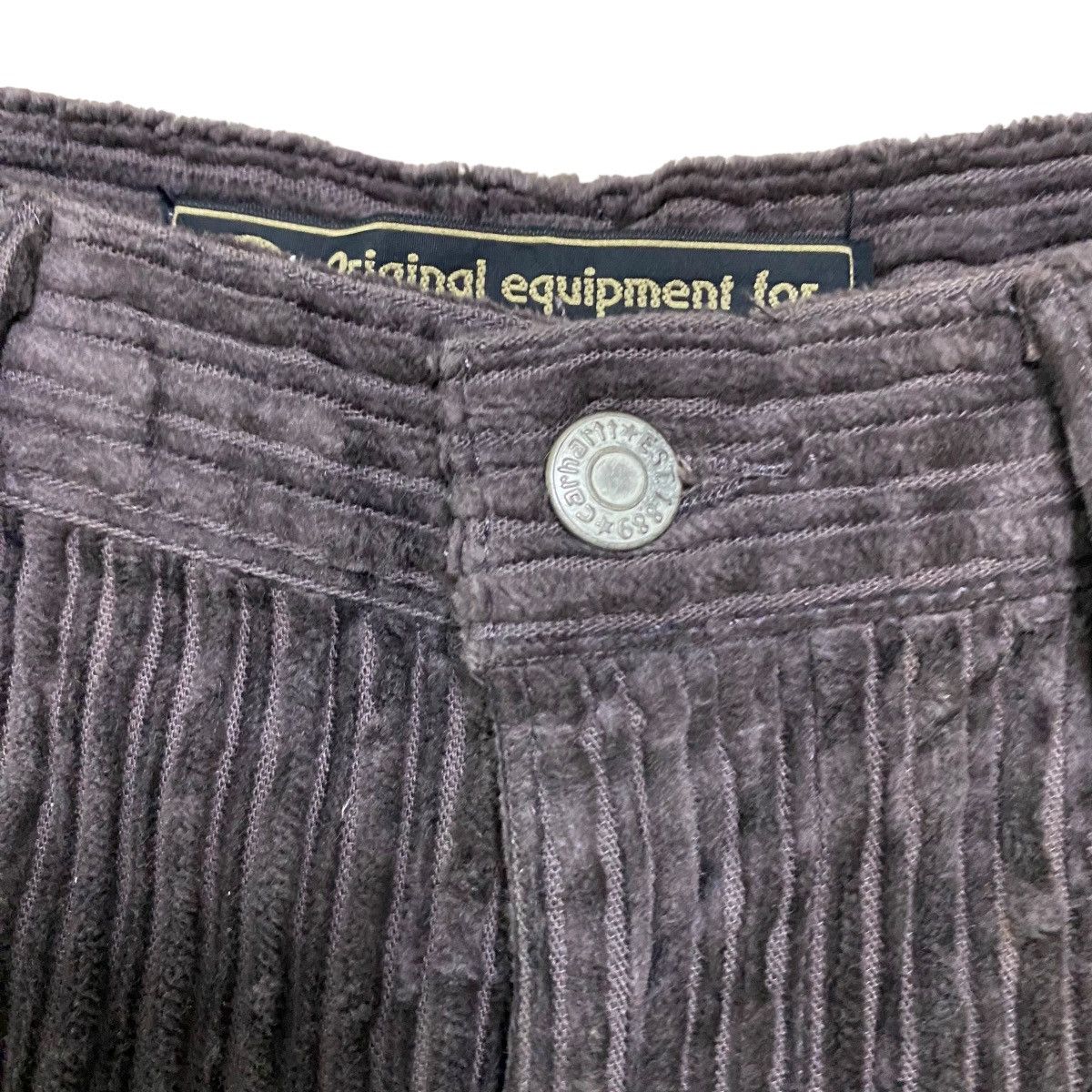 Carhartt Vintage Carhartt Corduroy Baggy Pants Size US 32 / EU 48 - 9 Thumbnail