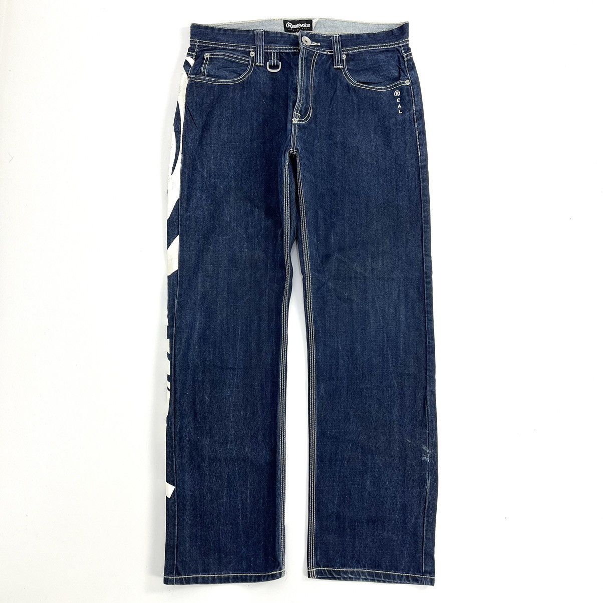 Japanese Brand × Vintage RealBvoice Daicock Printed Denim Pants Size US 33 - 17 Thumbnail