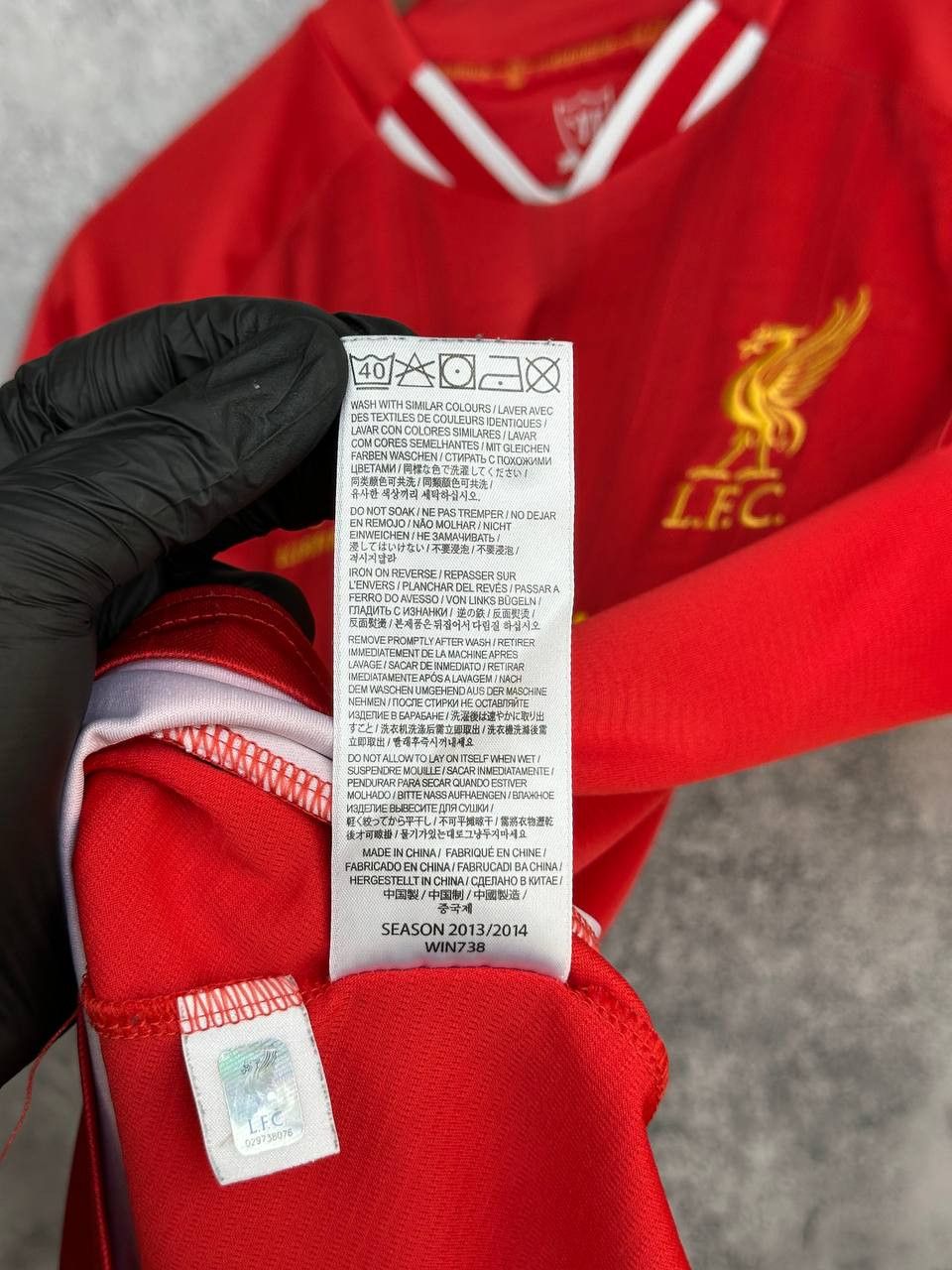 Warrior Liverpool FC Home Jersey 2013/14 Warrior Shirt Chartered Size US S / EU 44-46 / 1 - 14 Thumbnail