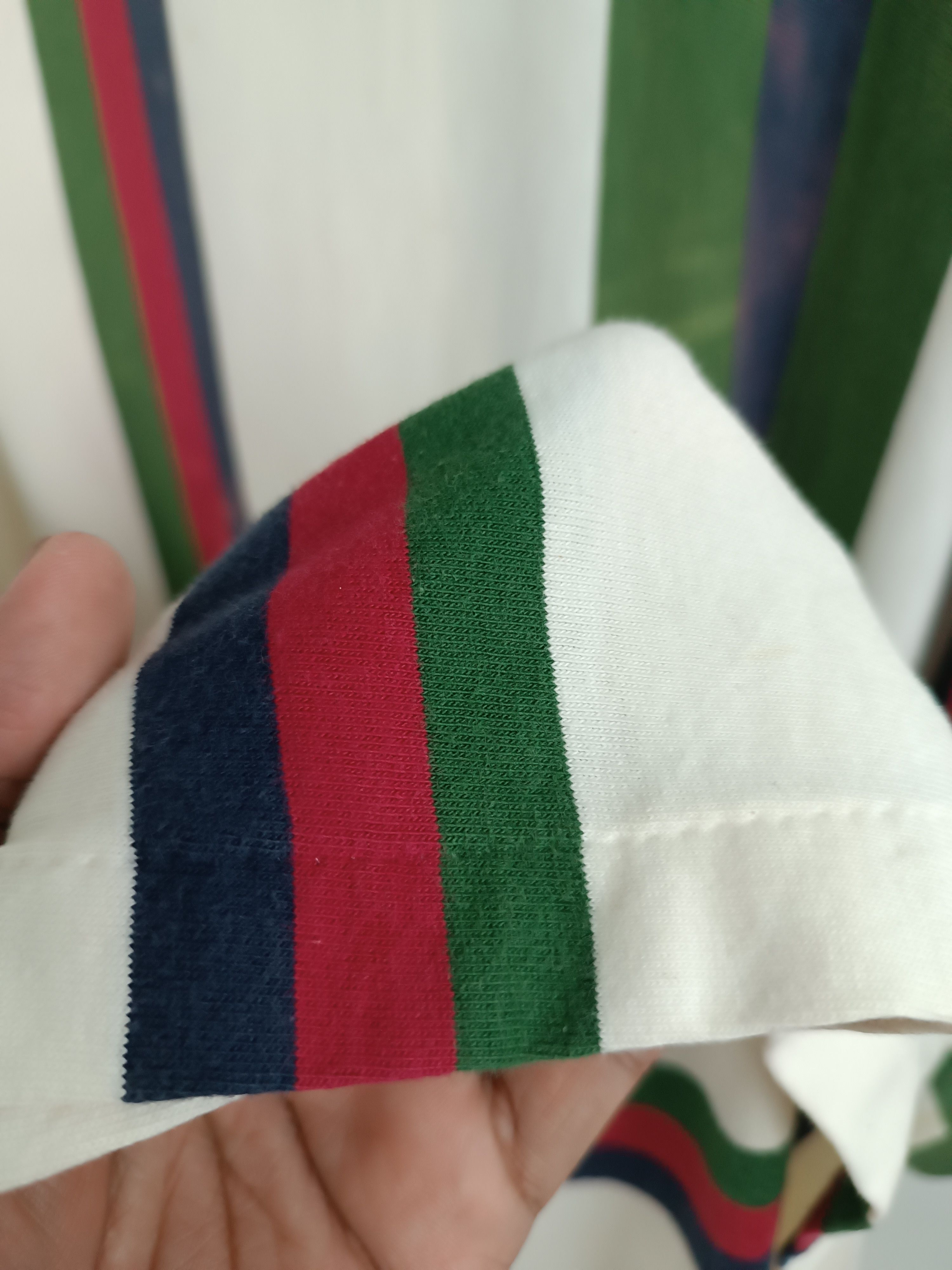 Antigua VINTAGE 90'S ANTIGUA CINCINNATI BELL STRIPE POLO TEE RARE Size US XL / EU 56 / 4 - 18 Thumbnail