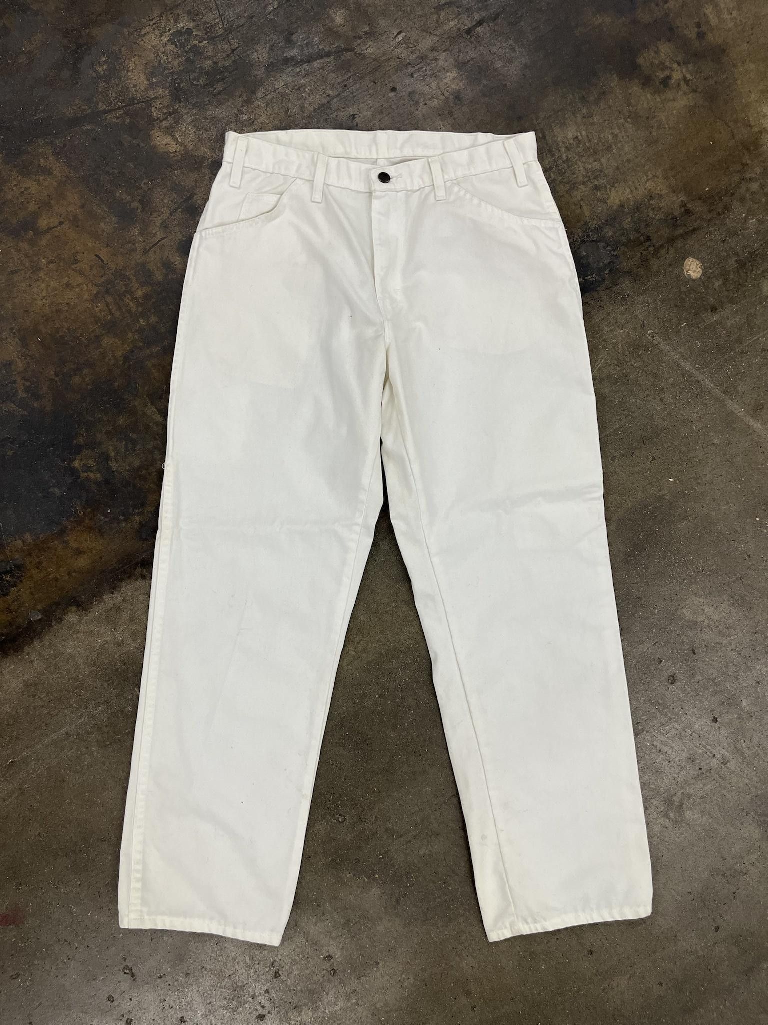 image of 1990's Dickies Painter Pants in White, Men's (Size 34)