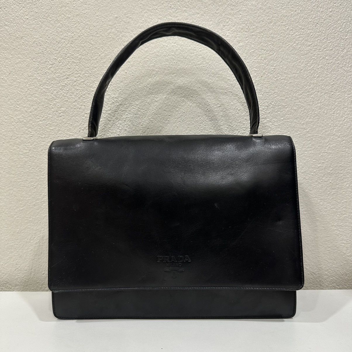 Prada PRADA VITELLO RE-EDITION 1995 TOP HANDLE BAG Size ONE SIZE - 2 Thumbnail